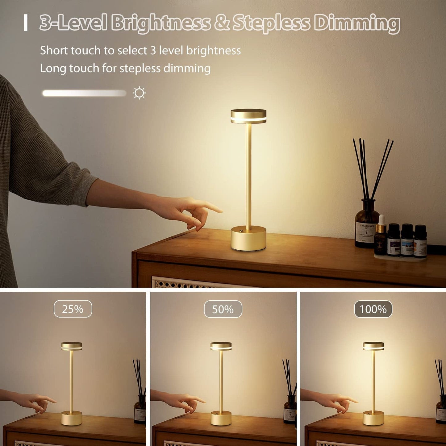 Lampe de table sans fil