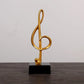 Sculpture Contemporaine Note de Musique Design