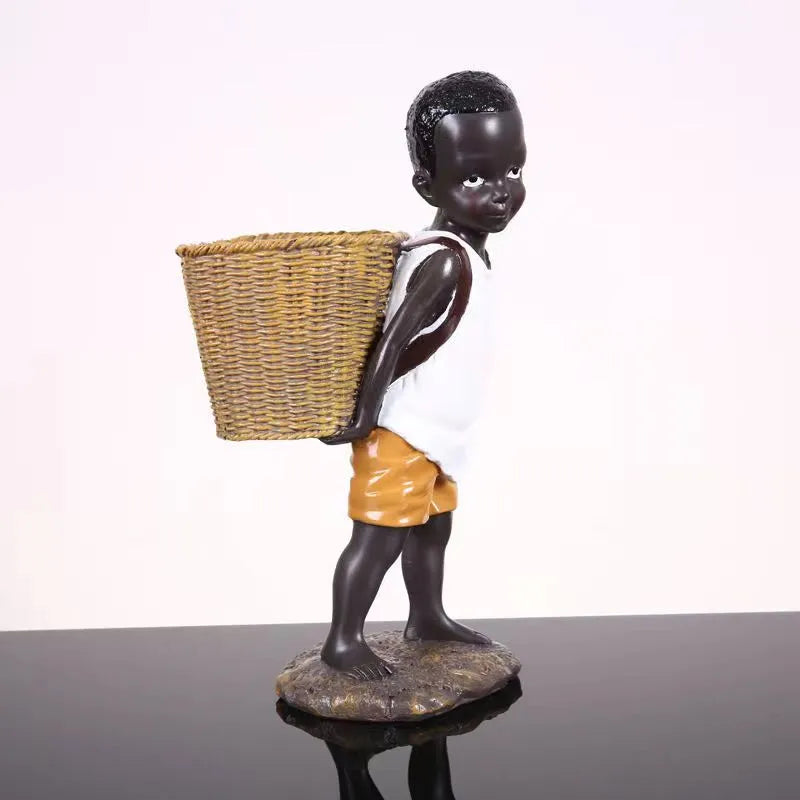 Statuette Noire Africaine