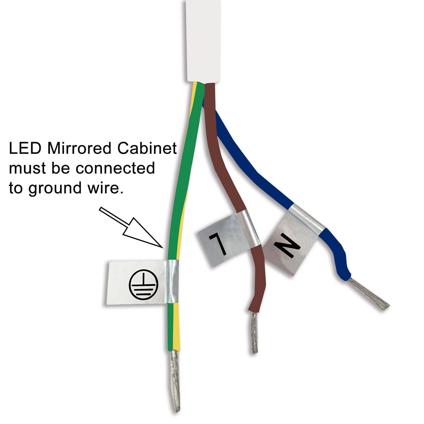 Armoire de toilette à LED | Aica 450x600mm