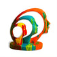 Sculpture Contemporaine  Statue Design Couleur