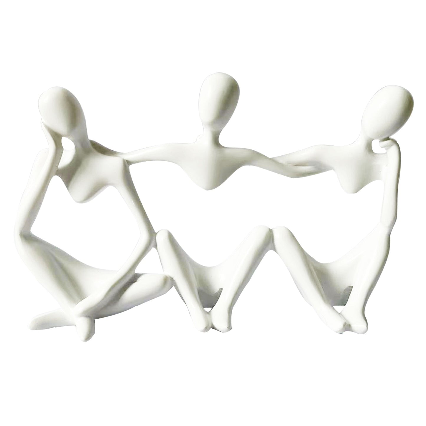 Sculpture Contemporaine Penseur Trio