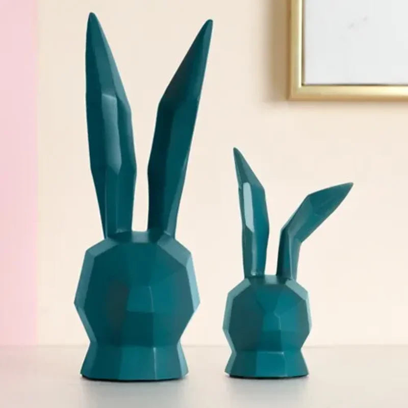 Statuette Lapin Origami