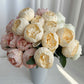 Bouquet de 10 Pivoines Artificielles