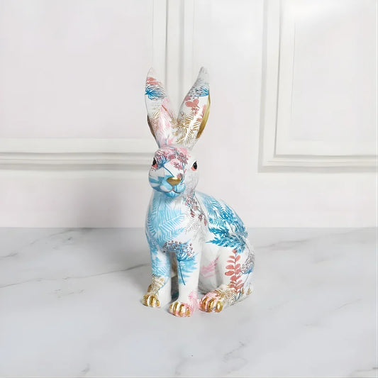 Statue Lapin Pastel