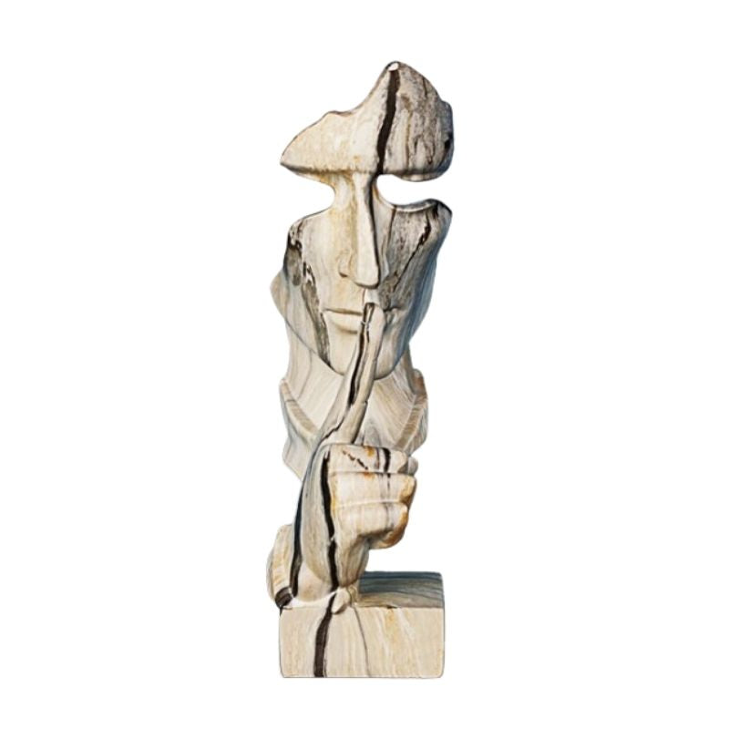 Sculpture Contemporaine Statue Visage