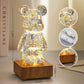 Lampe ours scintillant