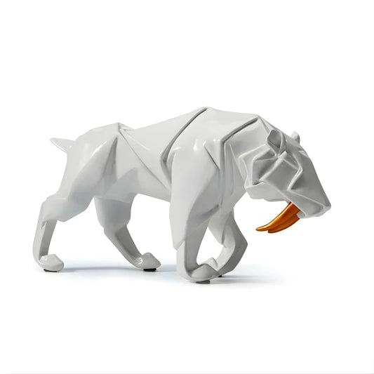 Statuette Tigre Origami