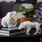 Statuette Tigre Origami