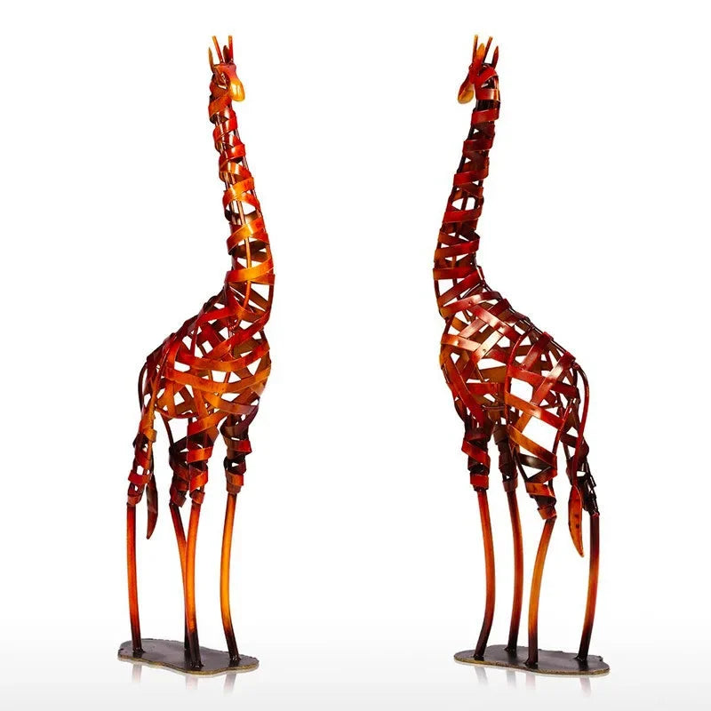 Sculpture Girafe  Métal XXL