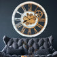 Horloge Murale Ronde 36” Ferme Blanche