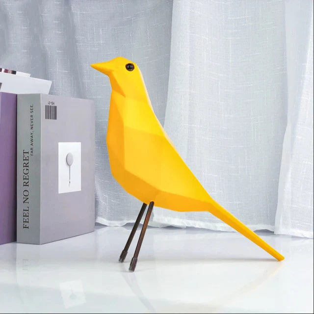 Oiseau resine origami