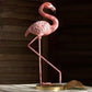 Statue Flamant Rose