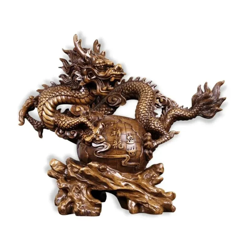 Sculpture Moderne  Statue de Dragon Chinois