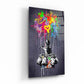 Tableau Objet: Graffitis en ballon