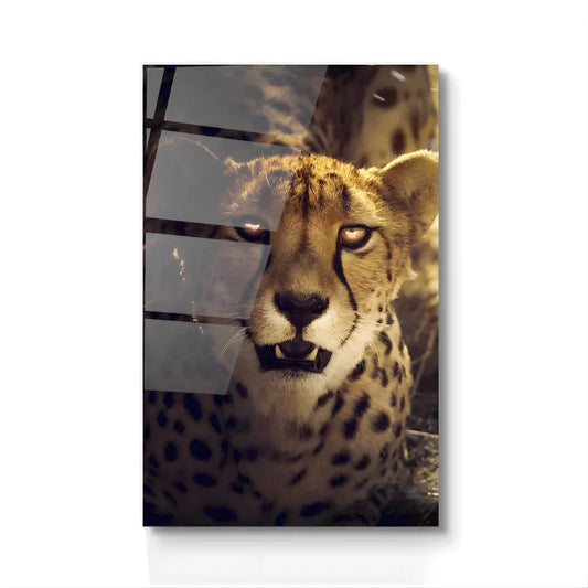 Tableau Coucher de soleil "Cheetah"