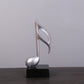 Sculpture Contemporaine Note de Musique Design