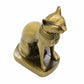 Statue Bastet Egypte Effet Bronze