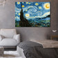 Tableau Paysage: LA NUIT ÉTOILÉE De Vincent Van Gogh