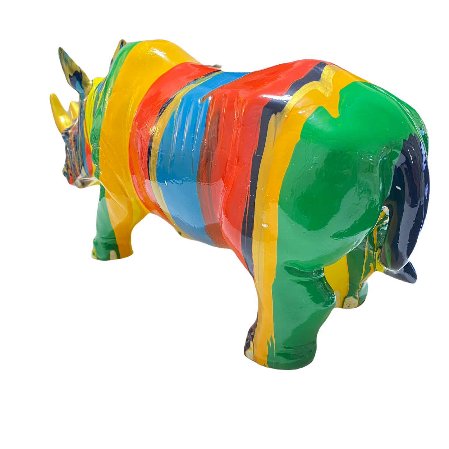 Sculpture en Résine - Rhinocéros