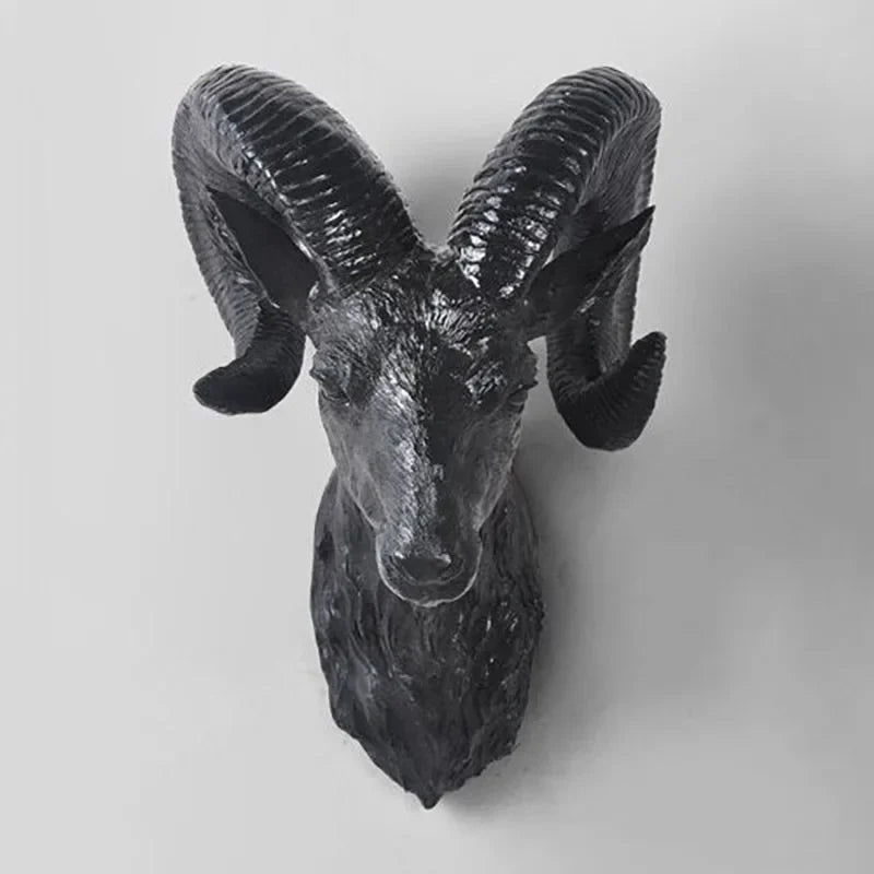 Sculpture Murale Animaux Mouflon