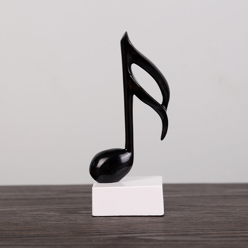 Sculpture Contemporaine Note de Musique Design