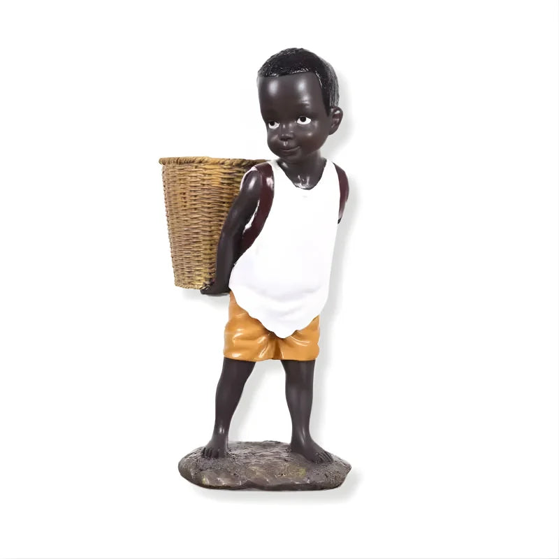 Statuette Noire Africaine