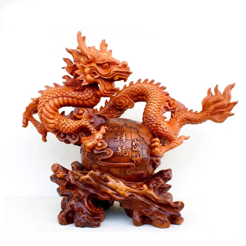 Sculpture Moderne  Statue de Dragon Chinois