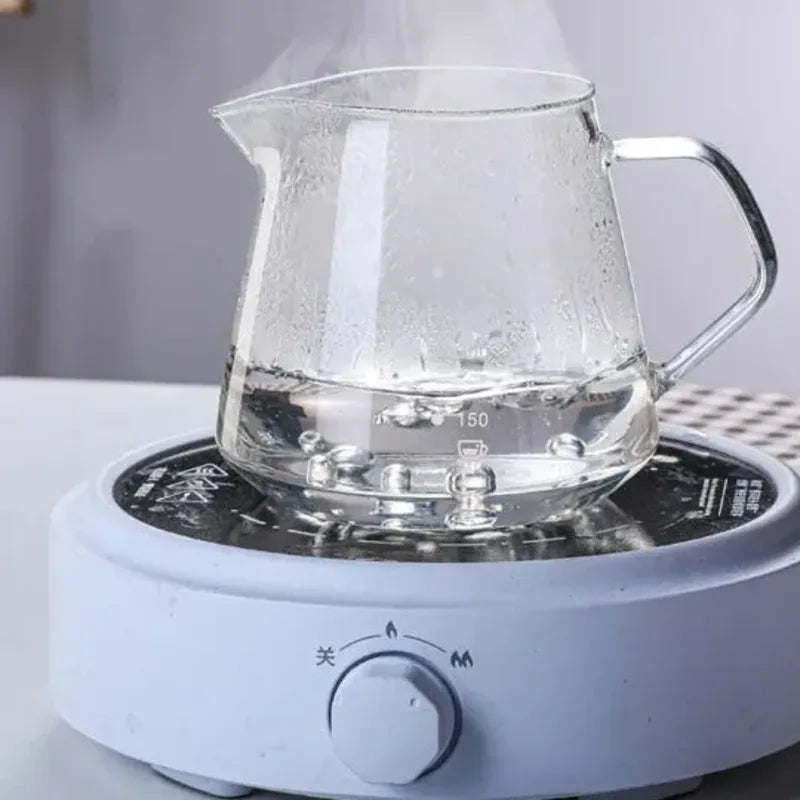 Cafetière Camping Transparente en Verre