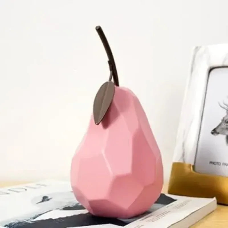 Sculpture Moderne  Poire & Pomme Origami