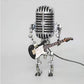 Lampe de Bureau Robot Microphone Vintage