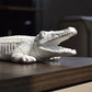 Statue Crocodile en résine