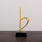 Sculpture Contemporaine Note de Musique Design