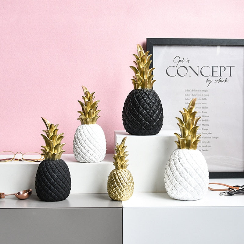 Sculpture Contemporaine Ananas Mat