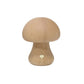 Lampe de table champignon vintage en bois