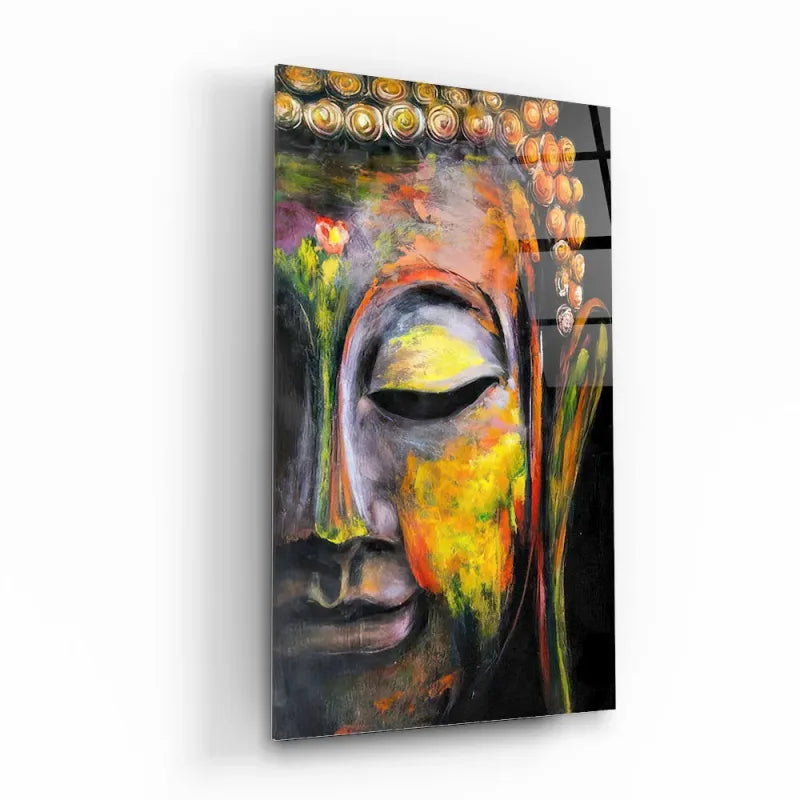 Tableau Personnage: la sagesse de Bouddha