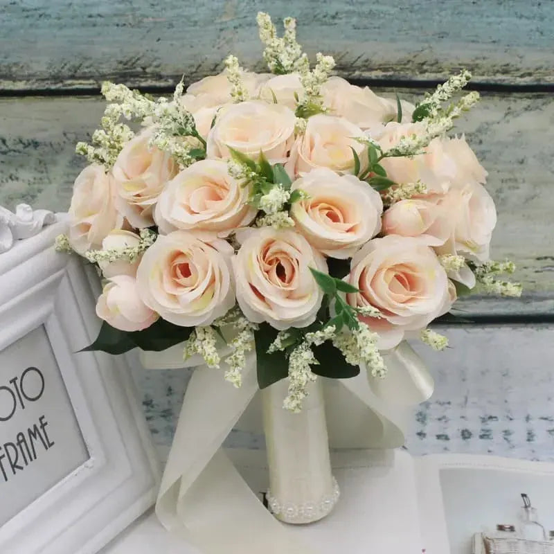 Bouquet de Mariée Fleurs Artificielles