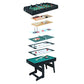 Table milti jeux pliable 16 en 1