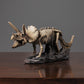 Sculpture Moderne Statue Triceratops Squelette