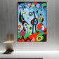 Tableau Objet: LE JARDIN 1925 Par Joan Miro