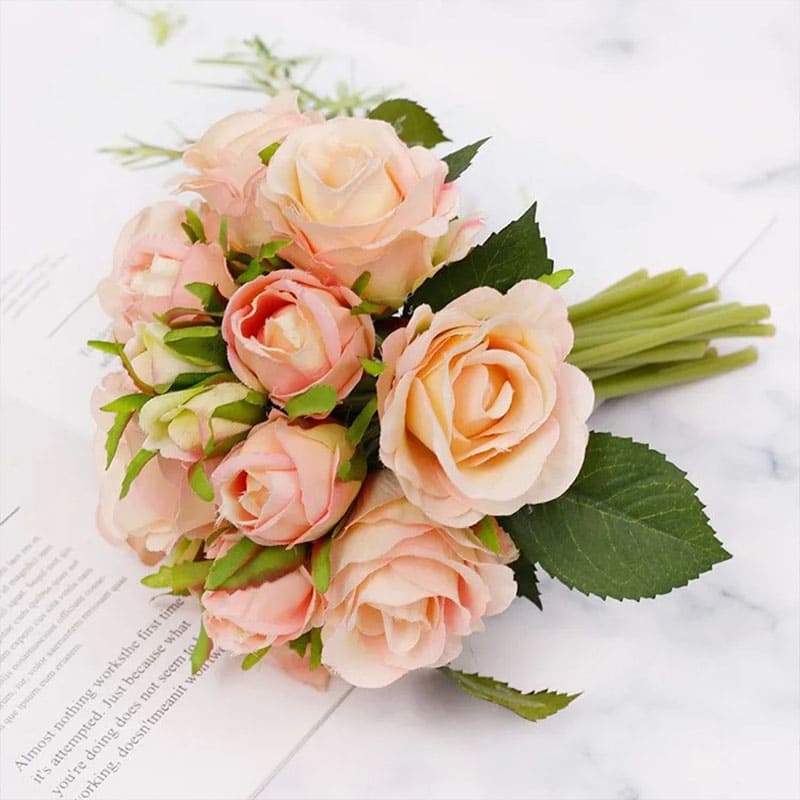 Bouquet de Rose Mariage Champagne