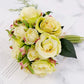 Bouquet de Rose Mariage Vert