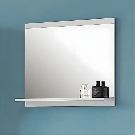 Miroir de salle de bain avec étagère 600 mm