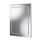 Miroirs de salle de bain rectangulaires biseautés