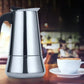 Cafetière Italienne 12 Tasses en Acier Inoxydable