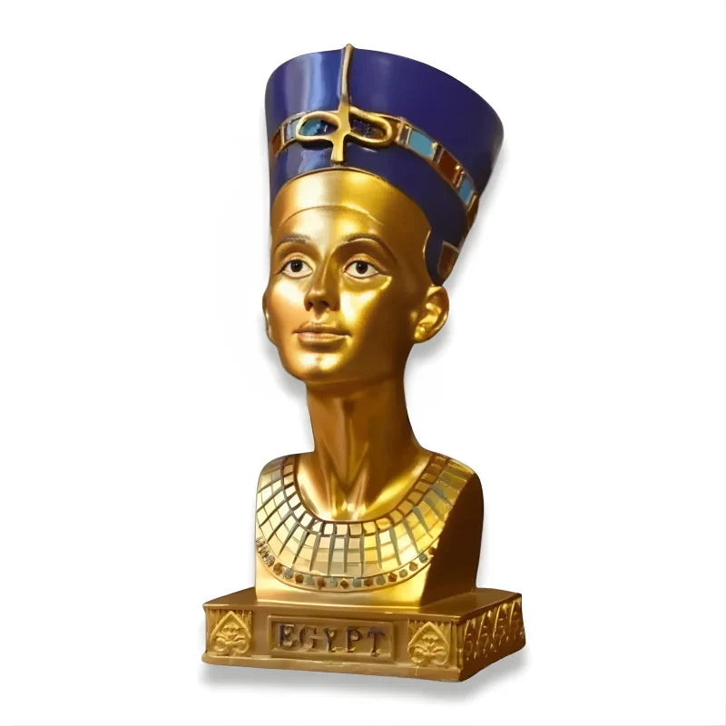 Statue Néfertiti Egypte Buste Deluxe