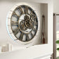 Horloge Murale Ronde 24” Ferme Blanche