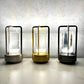 Lampe de table en cristal sans fil