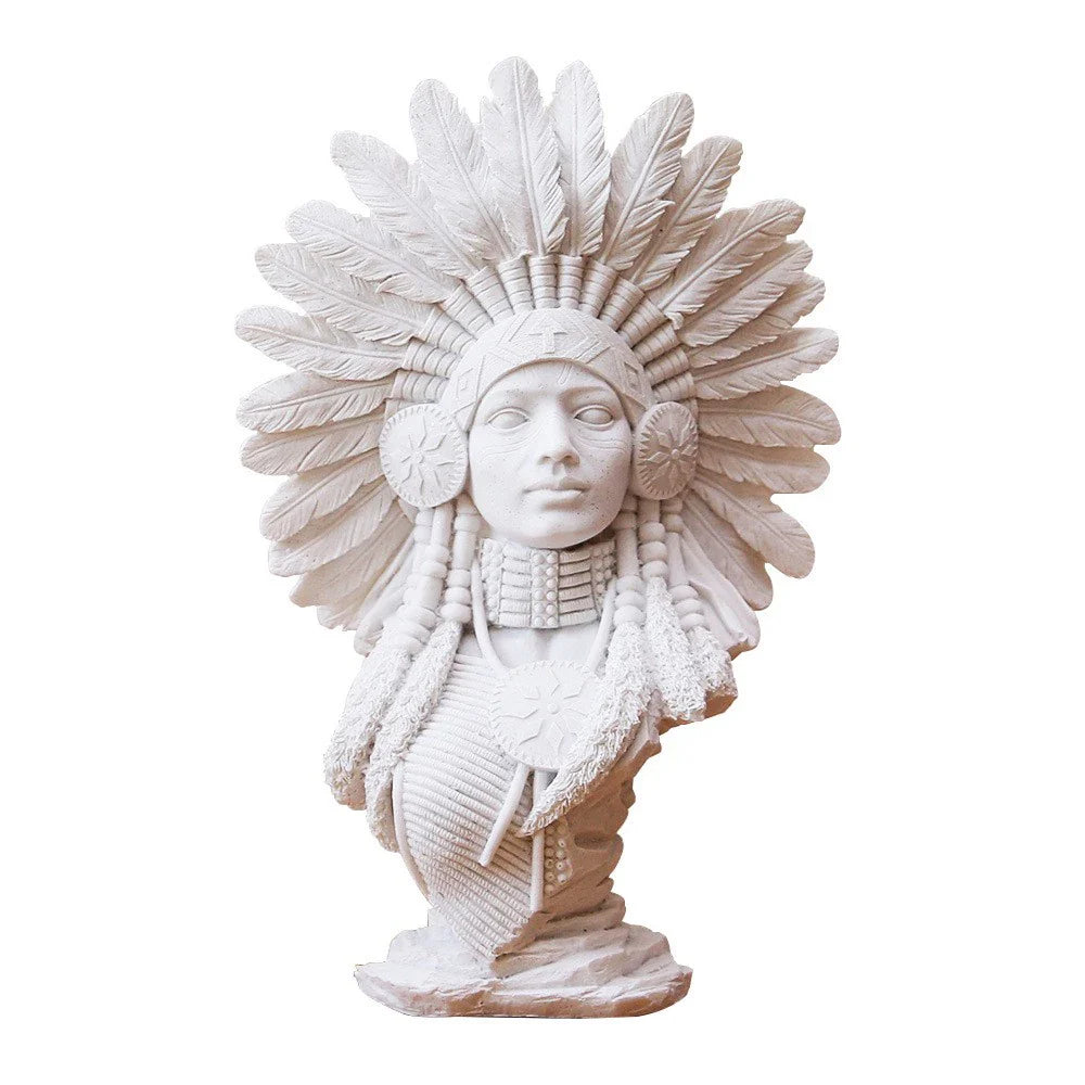 Statue Indienne Femme