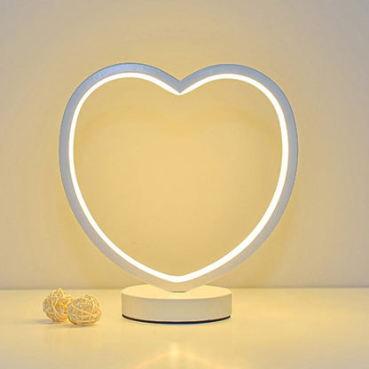 Lampe de table de chevet LED circulaire